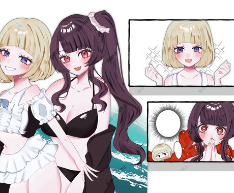 イラスト、夢絵なんでも描きます 可愛らしい絵が欲しい人向けです！ イメージ2
