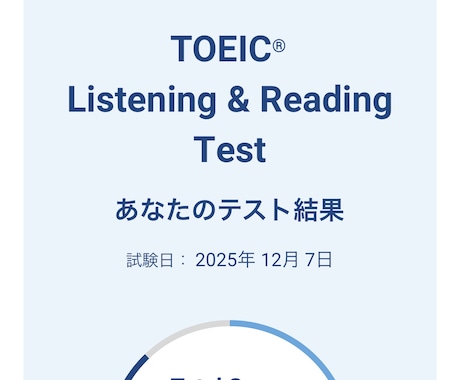 TOEICの問題や勉強法についての解説をします 500-700点代で停滞している方向けのチャットサービスです イメージ1