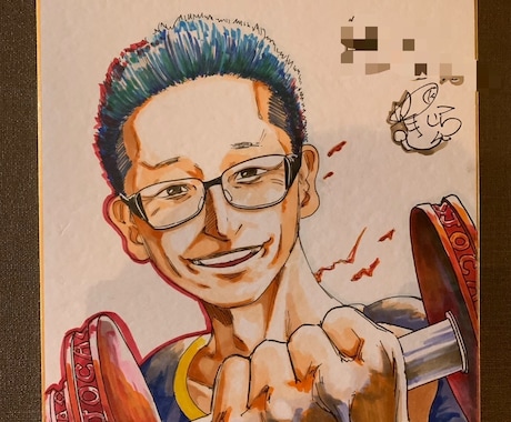 カラー表紙のような似顔絵、お届けします！ます 普通の似顔絵とはちょっと違う、命を吹き込んだ似顔絵です！ イメージ2