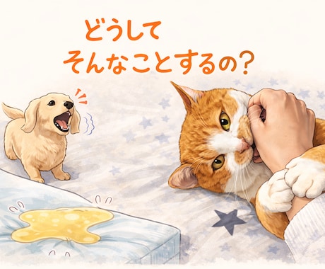 ペットの行動に隠れた意味を読み解きます 問題行動の裏にある本当の理由を探します イメージ1