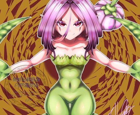 用途に合わせてオリジナルキャラクター描きます 艶々でキラキラなお目々のキャラ絵はいかがですか？ イメージ1