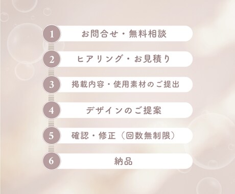 ターゲットに合わせた世界観で「届く」チラシ作ります 低価格×効果的！届けたい想いをチラシ・ポスターに込めます＊ イメージ2
