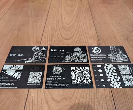 世界大会受賞のデザイナーが名刺作ります 思わずデザインの参考に置いときたくなる名刺作ります イメージ1