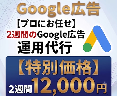 Google広告 リスティング運用2週間代行します イメージ1