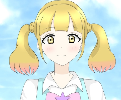 ラブライブ風のイラスト描きます 好きなキャラやオリキャラをラブライブ風にしてみませんか？ イメージ2