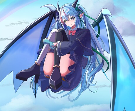 キャラクターイラスト描きます 実績作りのため値下げお安くします【10名まで】 イメージ2