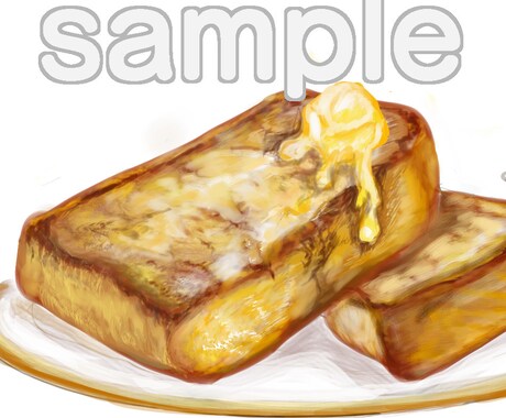 食べ物イラスト描かせて頂きます 現役調理師が描く食べ物イラストです！給食やお弁当もアリ イメージ1