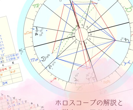 西洋占星術であなたの才能を読み解きます お仕事や生き方で悩み、苦しんでいるあなたへ！ イメージ2
