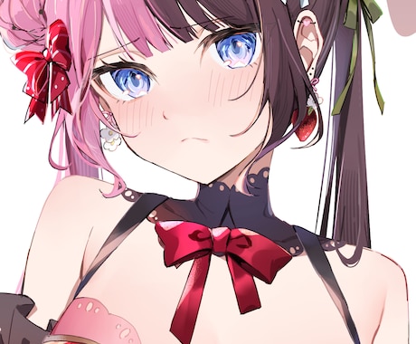 商用利用可！魅力的なオリジナルイラスト描きます アイコンサイズから立ち絵、動画用のイラストまで幅広く☀ イメージ2