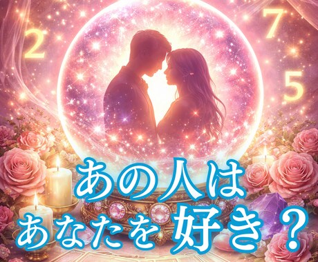 あの人の本音とあなたへの気持ちを占います 言葉にしない本当の想いを読み解きます イメージ2