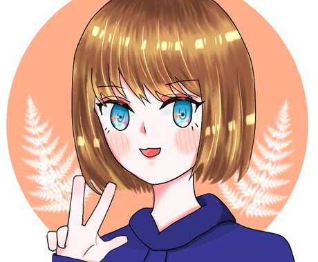 ゆるふわ系アイコン描きます イメージ1