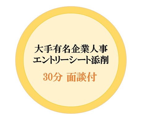 １社／エントリーシートを面談にて添削、指導します 面談で直接質問しながらESをブラッシュアップできます！ イメージ1