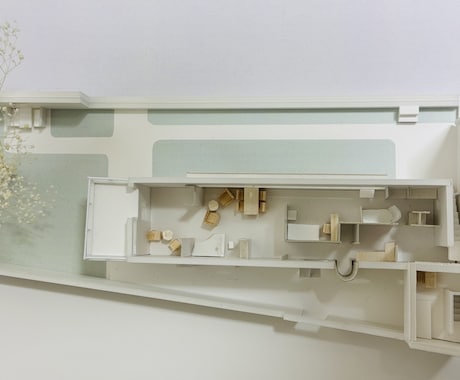 建築模型・住宅模型1/100,1/50制作します お仕事で、新居のお祝いなど