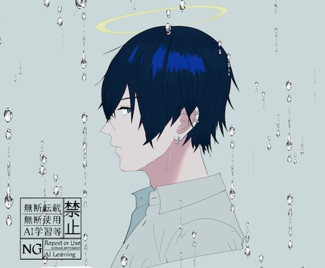 簡易背景付きアイコンイラストを描きます イメージ1