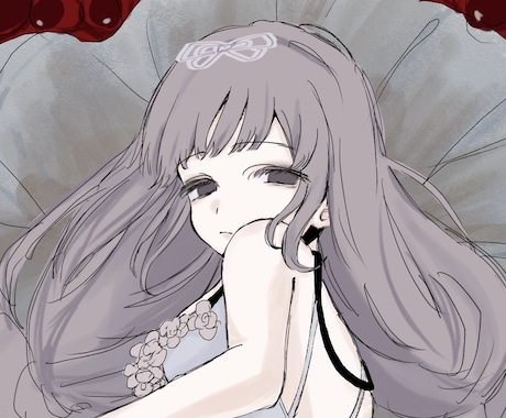 SNSや配信用に♪かわいいアイコンイラスト描きます イメージ1