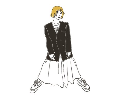 商用◎シンプルでイマドキなイラストを作成します 個人や企業様のアイコン・宣伝イラストを手書き風にデザイン イメージ2