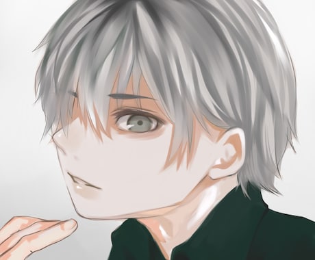 【期間限定500円】東京喰種風アイコンイラスト描きます イメージ2
