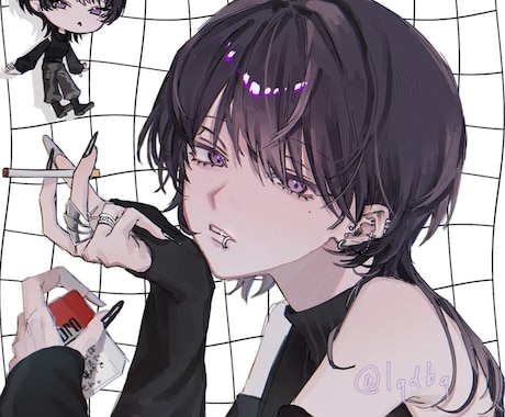 アイコンお描きします あなたの活動に目を引くイラストを！ イメージ1