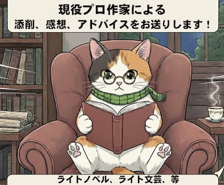現役プロ作家が、あなたの小説にアドバイスします 作家志望者に向けた実践的な講評で作品をレベルアップ！ イメージ1