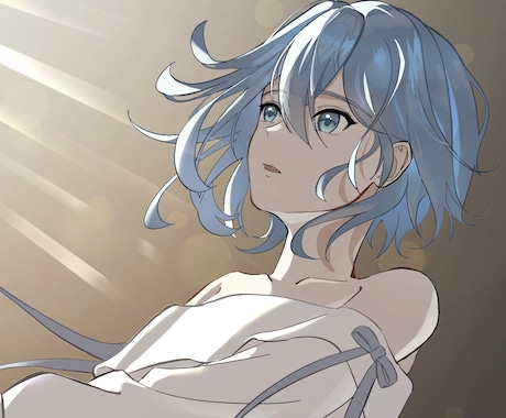 一枚絵・アイコン・立ち絵制作など承ります 空気感を大切に目的に合わせたイラストを制作します イメージ1