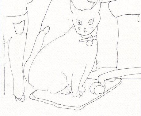 手描きの良さがここにある★モノクロペン画描きます 挿絵、表紙、観賞用　用途はあなた次第です イメージ1