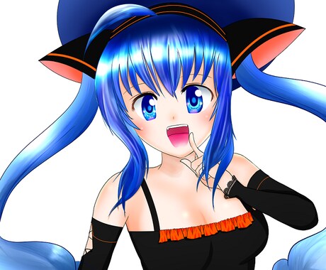 ハロウィンコスチュームのあなたを描きます ハロウィンなイラストをお描きします！ イメージ1
