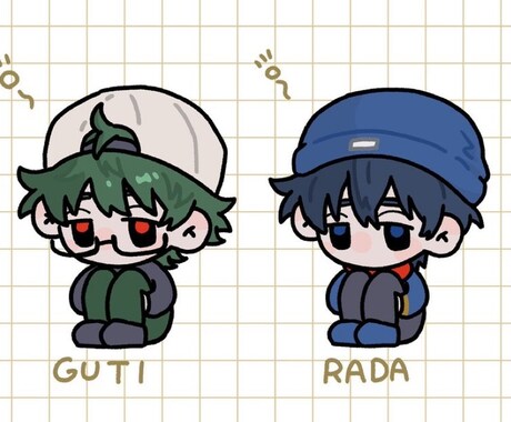 可愛いミニキャラ描きます デフォルメ、ミニキャラ作成します！ イメージ2