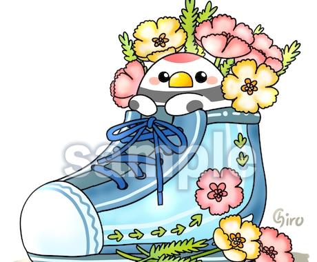 写真からまるかわいいキャラクターのイラスト描きます 可愛く癒されイラストを作成いたします！アイコン１つプレゼント イメージ2