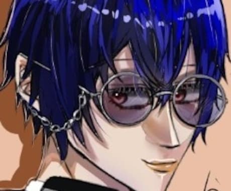Twitter男性アイコン承ります Twitterでつかう、男性アイコン描かせてください！ イメージ1