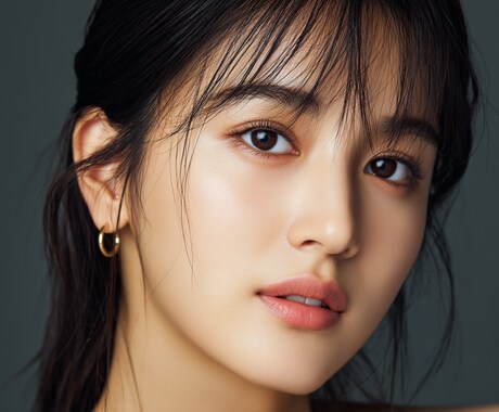 広告やSNSで使えるAI美女画像5枚生成します 自然な肌感×モデル風ビジュアル！コスメの広告バナーにも◎ イメージ2