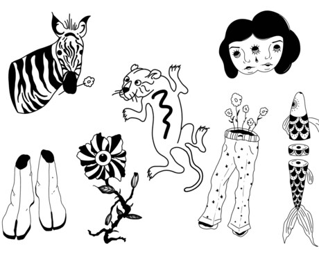 タトゥーアーティストが描く他とは被らない絵を届ます snsのアイコンで印象付けちゃおう！ イメージ2