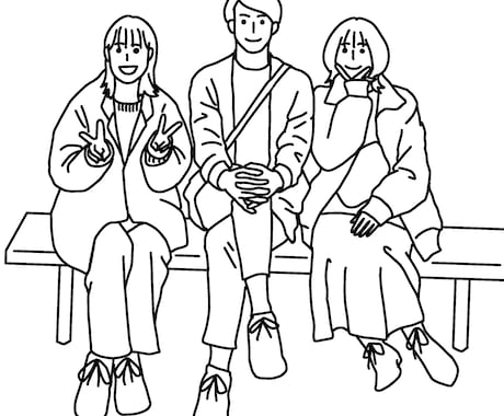 世界に１つだけ！オリジナルイラストお描きします アイコン、ロック画面等の他、シンプルなのでインテリアにも♪ イメージ2