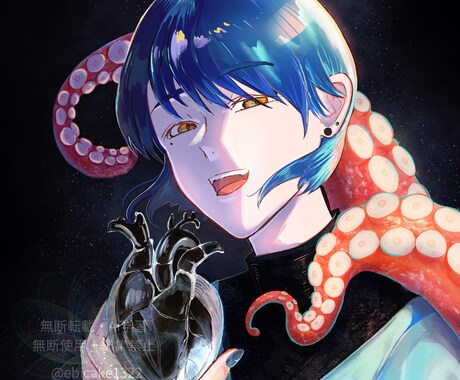 透明感のある一枚絵を描きます 「物語のワンシーン」を絵にしたい方へ！俯瞰や煽りも対応◎ イメージ1