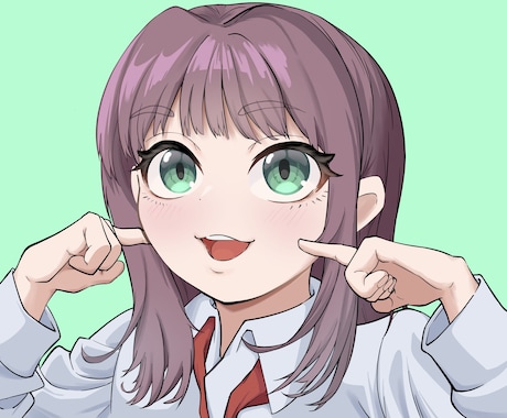 商用OK 可愛い女の子のアイコン制作いたします 可愛い女の子のSNSアイコンイラストを制作いたします！ イメージ1