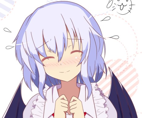 アイコン、イラスト描きます 可愛い女の子をSNS、youtube、グッズなどで使いたい方 イメージ1