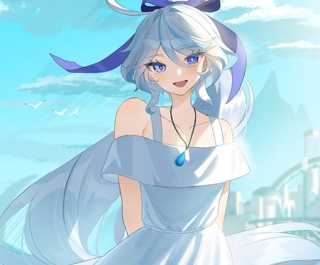 美しく魅力的なイラストを描きます 様々な用途に対応！光の綺麗なイラストを制作します！ イメージ2