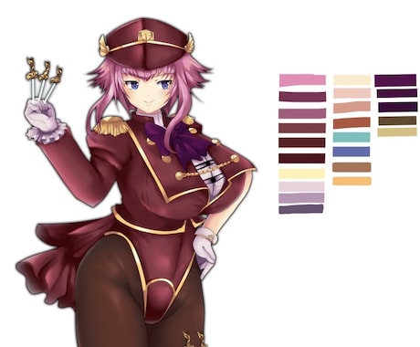 デジタル絵アイコン、イラスト描きます ミニキャラから女の子、筋肉質な男性まで！ イメージ2