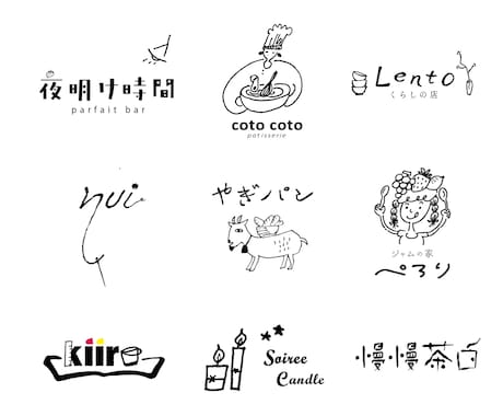 あなたの想いを伝える｜やさしい手書きロゴ作ります 女性向け・ゆるい手書きロゴ｜ショップ・ハンドメイドにおすすめ イメージ2