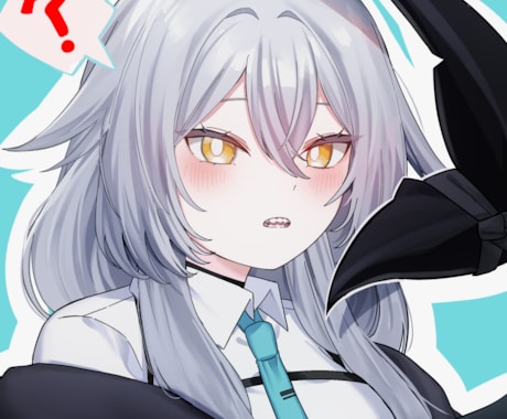 Vtuber、オリキャラのイラスト生成します ポップでキュートなアニメ調イラスト！！ イメージ2
