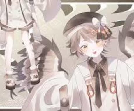 デザインからモデリングまでVモデル制作します デザイン出しからイラスト、モデリングまでします! イメージ1