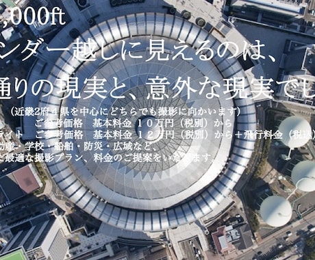 空撮（セスナ・ドローン）をお受けします 航空写真撮影のことならエムアンドエム！ イメージ2