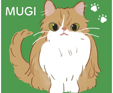うちの子ペットの似顔絵をお描きします 複数匹、犬猫以外も対応可◎記念日プレゼントやインテリアにも！ イメージ2