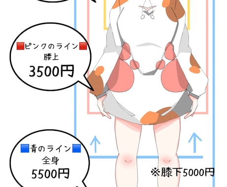 アイコン、立ち絵、可愛いイラスト描きます 可愛いイラスト、VTuberキャラ立ち絵制作どうですか？ イメージ2