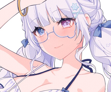 一枚絵、立ち絵、ミニキャラなど制作します 魅力的なキャラクターを制作いたします！ イメージ1