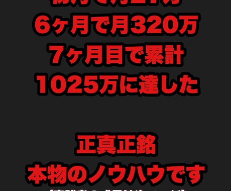 9ヶ月で1870万円稼いだノウハウを継承します 世界放浪中の億万長者が持つ特殊な情報源をコッソリ…放出… イメージ2