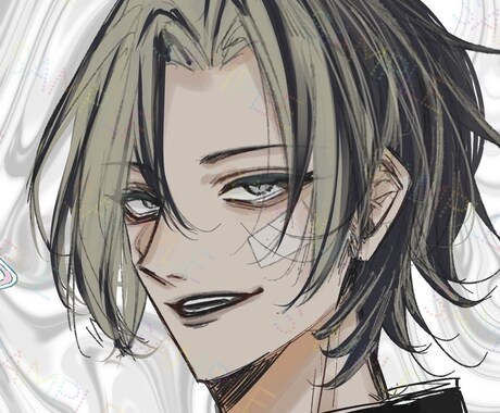 かっこいい雰囲気のSNSアイコンお描きします 絵柄的にかっこいい雰囲気になります！ イメージ2