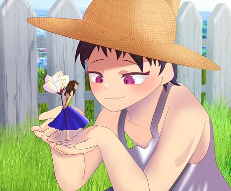 貴方だけの可愛いキャラクター描きます デフォルメキャラクターで日常に彩りを与えます！ イメージ2