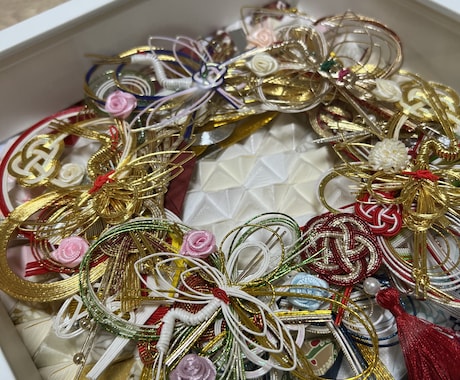 ご祝儀袋をリメイクして立体アートの製作を致します 【自分だけの世界に1つだけのアート】 イメージ2