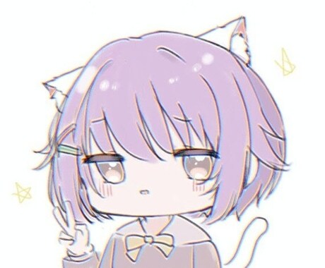SNS等で使える✽アイコン・イラストを描きます ご要望に最後までお答えします◎SNS用アイコン・イラスト イメージ2