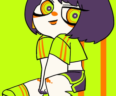 ポップな絵柄からダークな絵柄までます イメージ1